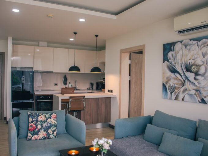 Sunset view top floor condo